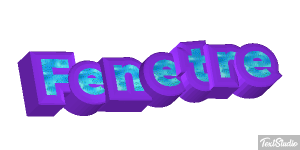 Fenêtre Effet de texte