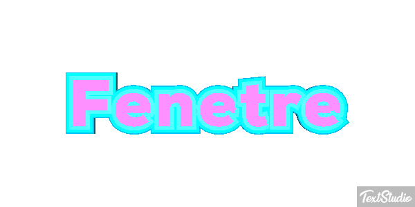 Fenêtre Effet de texte