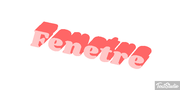 Fenêtre Effet de texte