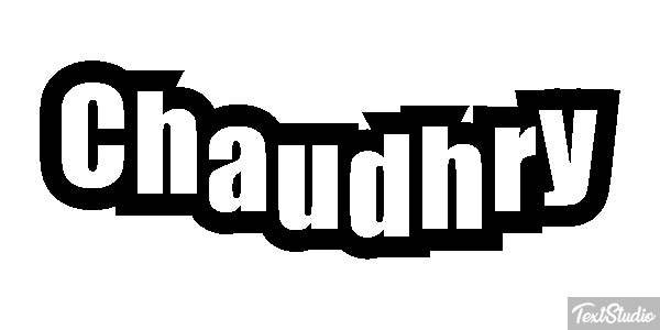 Chaudhry Texteffekt