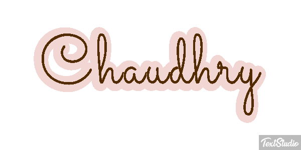 Chaudhry Texteffekt
