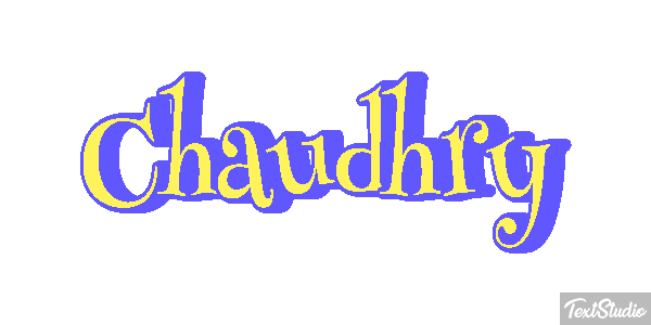 Chaudhry Texteffekt