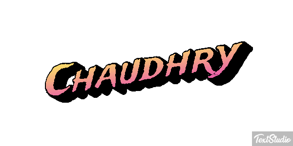 Chaudhry Texteffekt