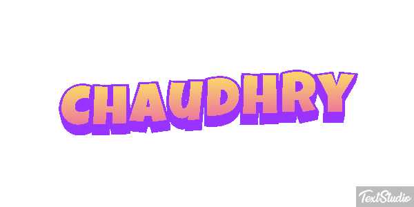 Chaudhry Texteffekt