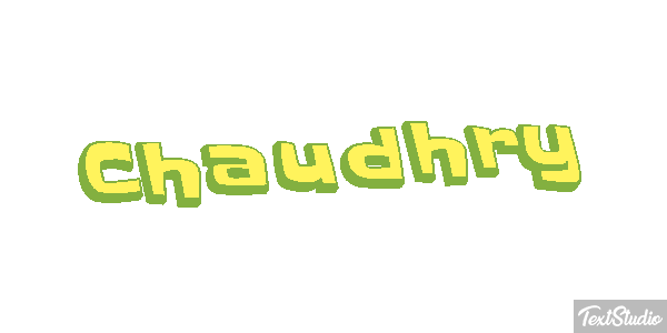 Chaudhry Texteffekt