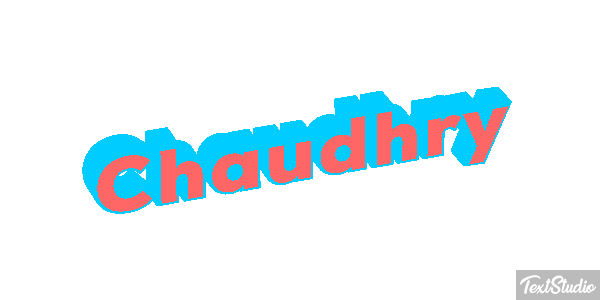Chaudhry Texteffekt