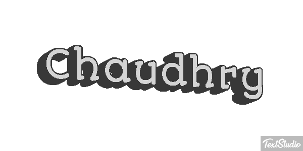 Chaudhry Texteffekt