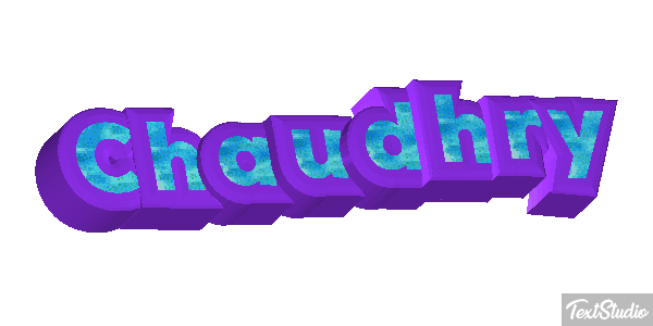 Chaudhry Texteffekt
