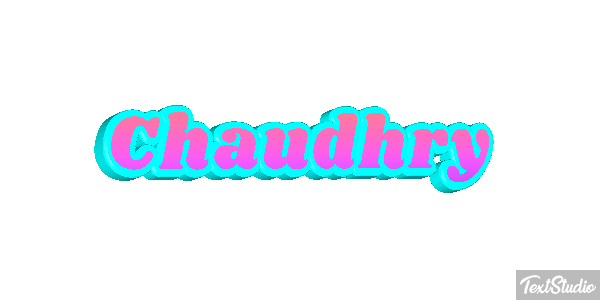 Chaudhry Texteffekt