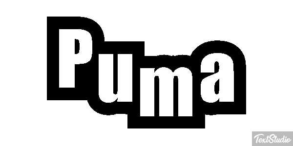Puma Efecto de texto