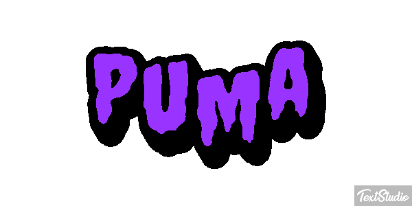 Puma Efecto de texto