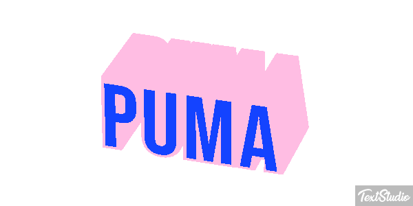 Puma Efecto de texto