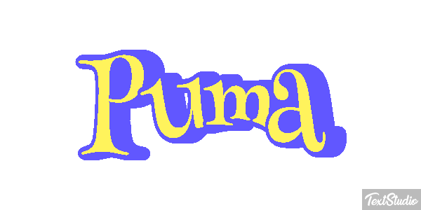 Puma Efecto de texto