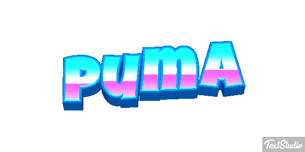 Puma Efecto de texto