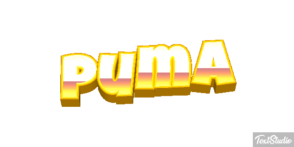 Puma Efecto de texto