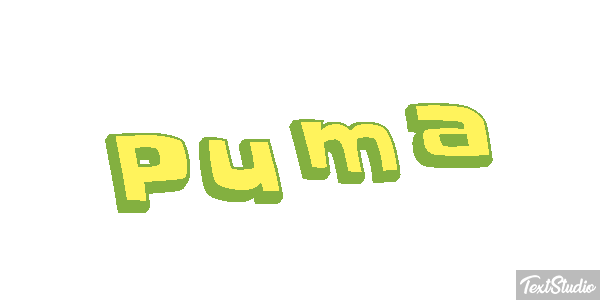 Puma Efecto de texto