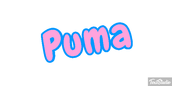 Puma Efecto de texto