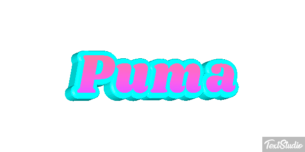 Puma Efecto de texto