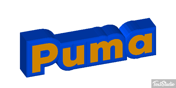 Puma Efecto de texto