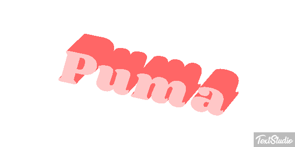 Puma Efecto de texto
