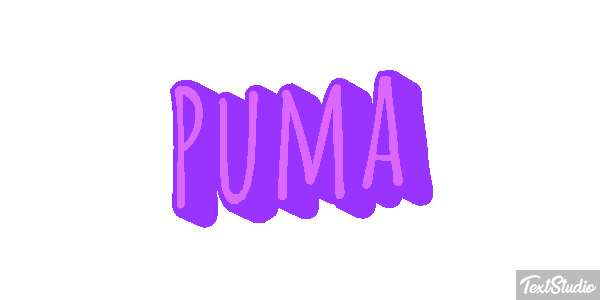 Puma Efecto de texto