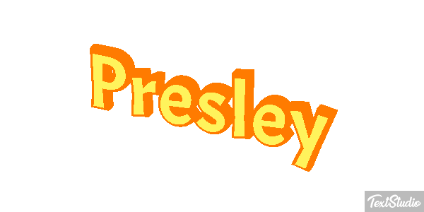 Presley Efekt tekstowy