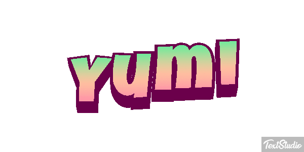 Yumi Text effect