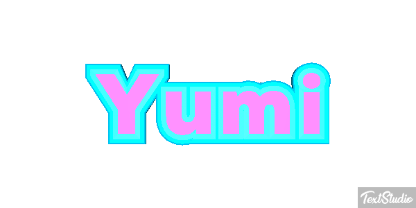 Yumi Text effect