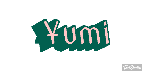 Yumi Text effect