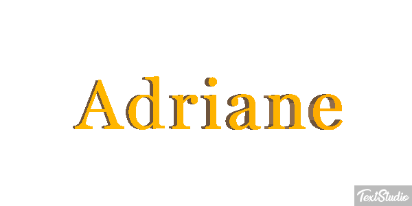 Adriane Text effect