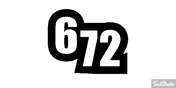 672 Tekst effect