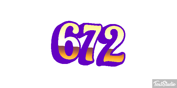 672 Tekst effect