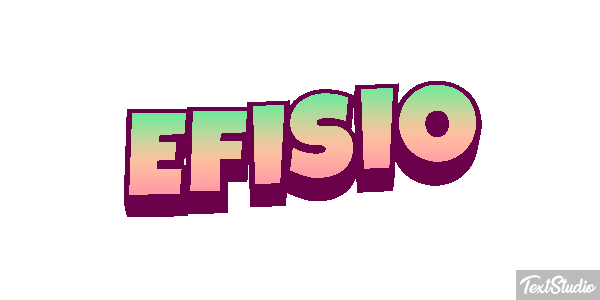 Efisio Effetto testo