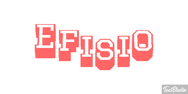 Efisio Effetto testo