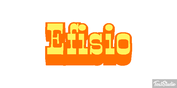 Efisio Effetto testo