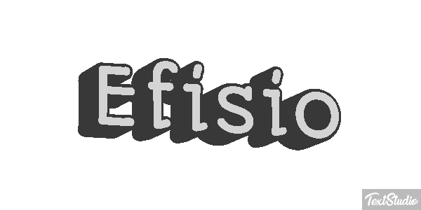 Efisio Effetto testo