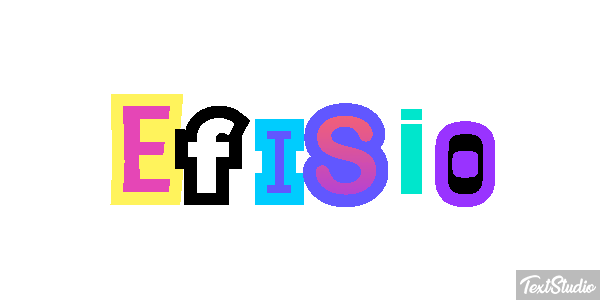 Efisio Effetto testo
