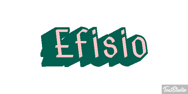 Efisio Effetto testo
