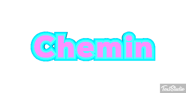 Chemin テキスト効果