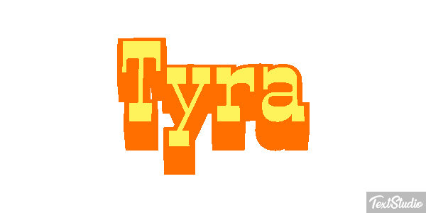 Tyra Efekt tekstowy