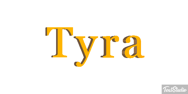 Tyra Efekt tekstowy