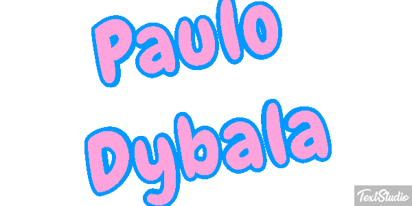 Paulo Dybala Effet de texte