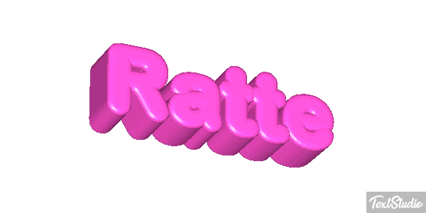 Ratte Effet de texte