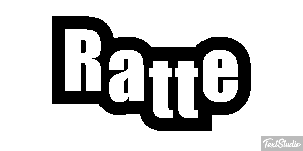 Ratte Effet de texte
