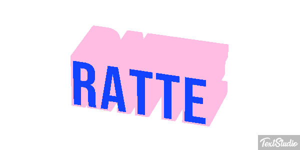 Ratte Effet de texte