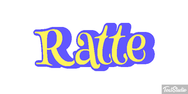 Ratte Effet de texte