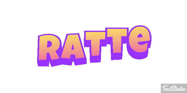 Ratte Effet de texte