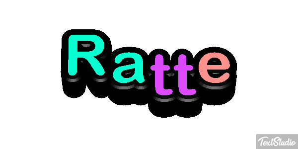 Ratte Effet de texte