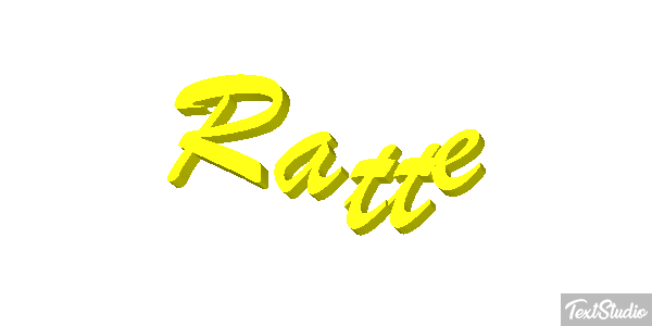Ratte Effet de texte
