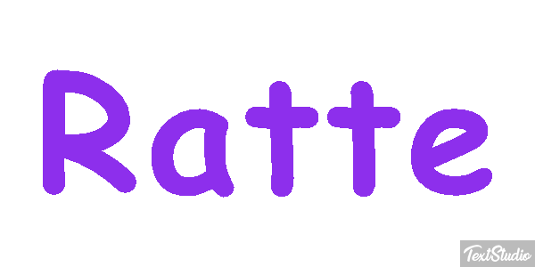 Ratte Effet de texte